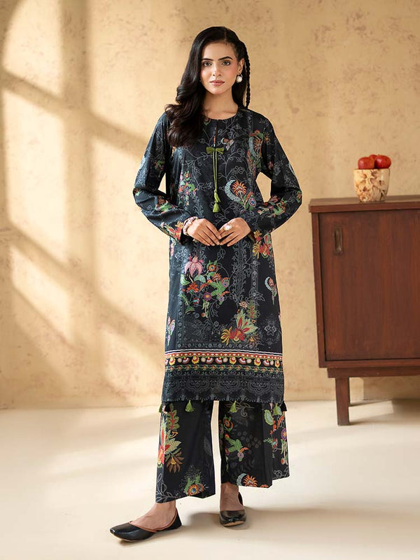 SANAZ 2-Piece Unstitched Digital Printed Lawn Suit