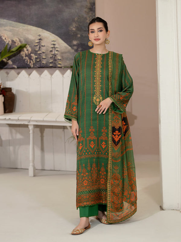 VARDA 3-Piece Unstitched Digital Printed Lawn Suit