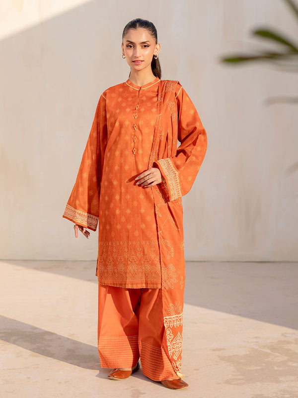 CHUNRI CHARM 3-Piece Unstitched Digital Printed Lawn Suit