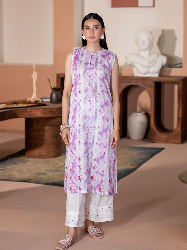 KEVA 2-Piece Unstitched Digital Printed Lawn Suit