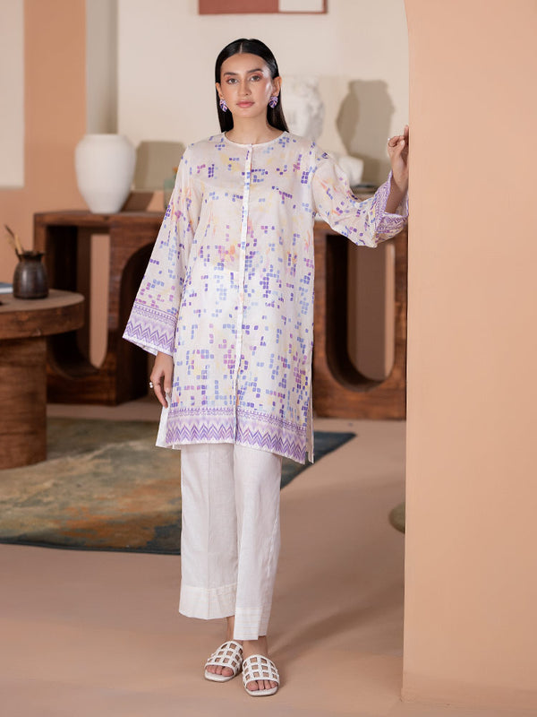 KEVA 2-Piece Unstitched Digital Printed Lawn Suit