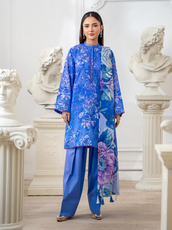 TARA POP 3-Piece Unstitched Digital Printed Lawn Suit