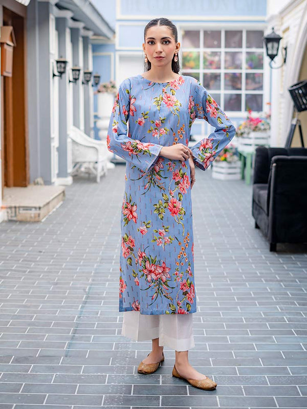 ZOFIA Unstitched Digital Printed Lawn Kurti