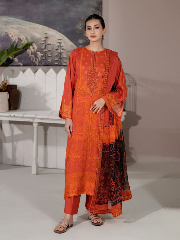 VARDA 3-Piece Unstitched Digital Printed Lawn Suit