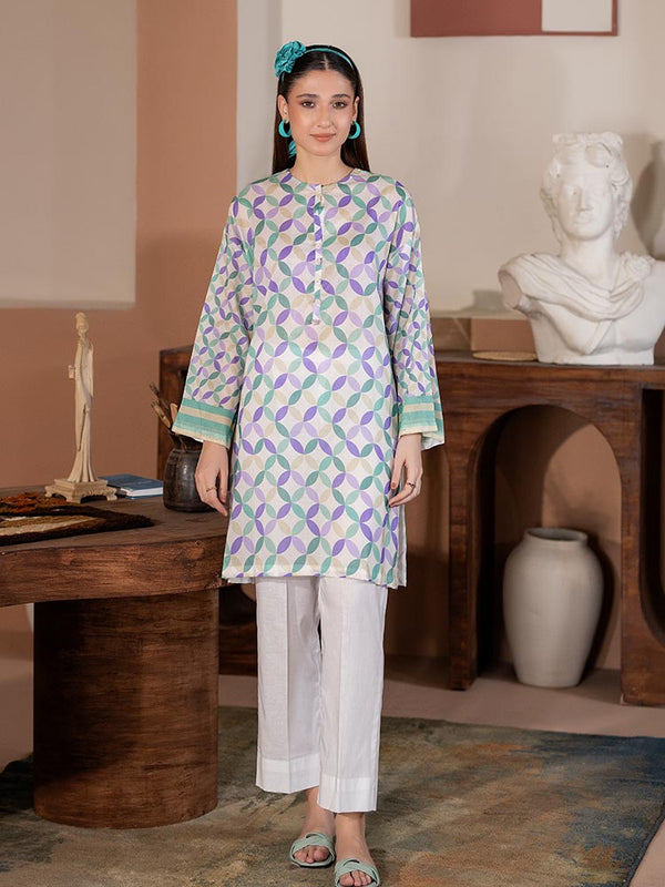 KEVA 2-Piece Unstitched Digital Printed Lawn Suit