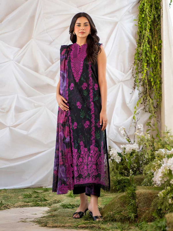 ZIYA 3-Piece Unstitched Digital Printed Lawn Suit