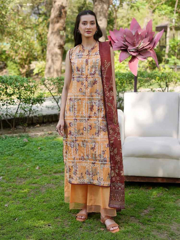 TWINKLING 3-Piece Unstitched Digital Printed Lawn Suit