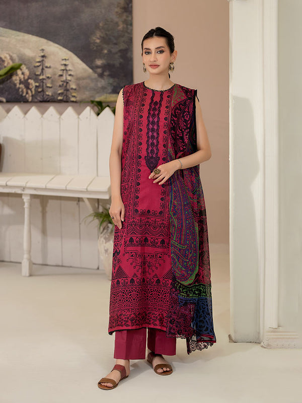 VARDA 3-Piece Unstitched Digital Printed Lawn Suit