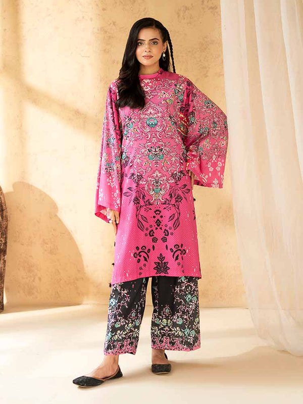 SANAZ 2-Piece Unstitched Digital Printed Lawn Suit