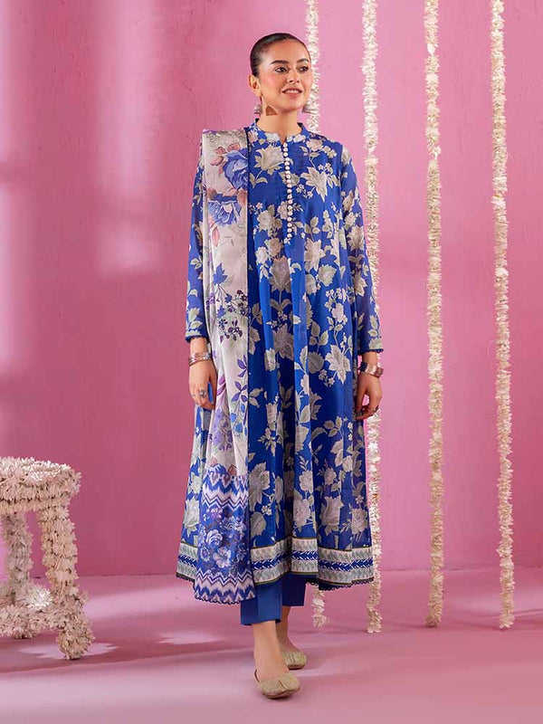GULAB RANG 3-Piece Unstitched Digital Printed Lawn Suit