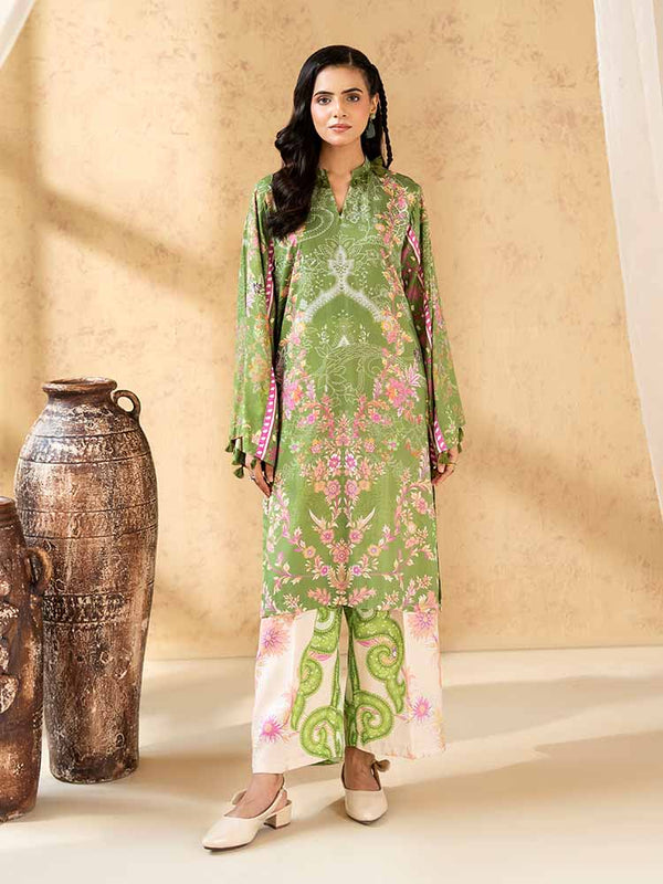 SANAZ 2-Piece Unstitched Digital Printed Lawn Suit