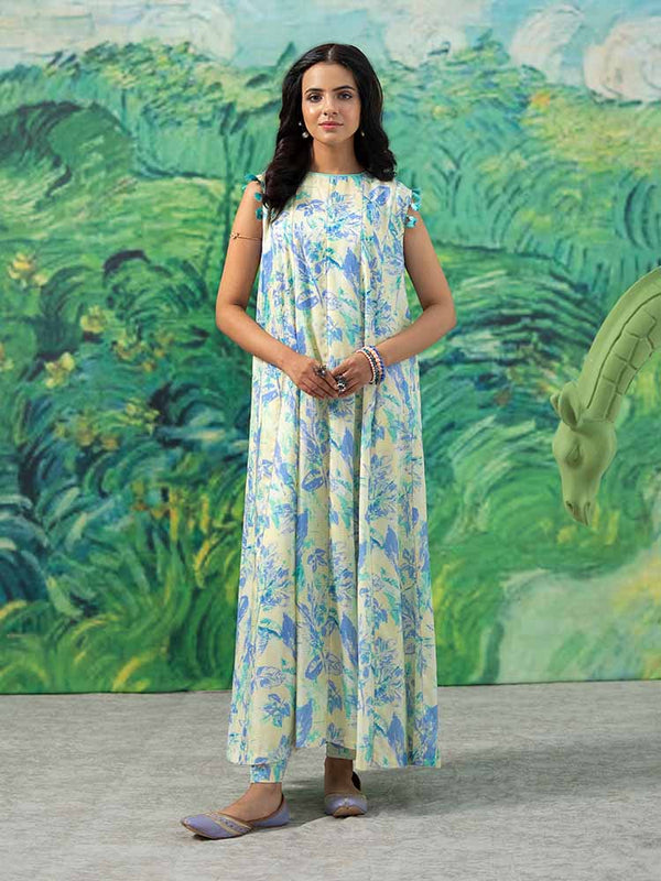 ZOFIA 2-Piece Unstitched Digital Printed Lawn Suit