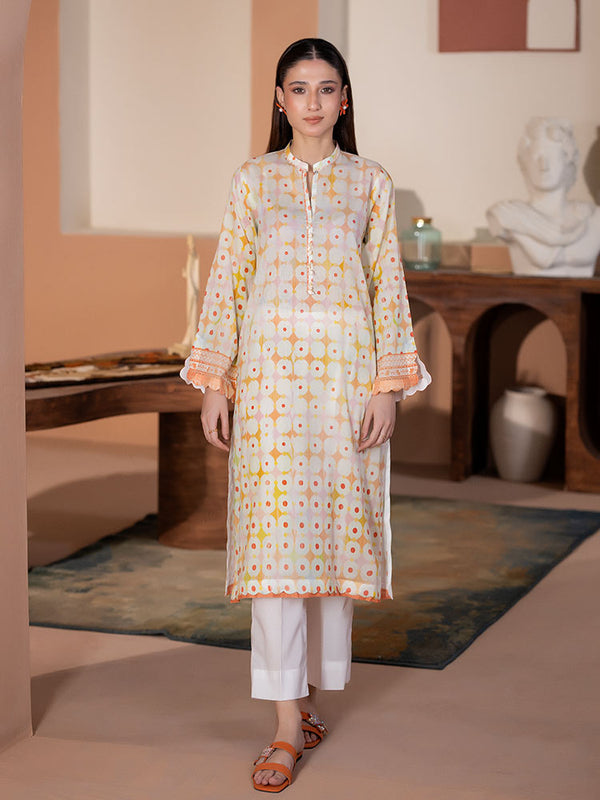 KEVA 2-Piece Unstitched Digital Printed Lawn Suit