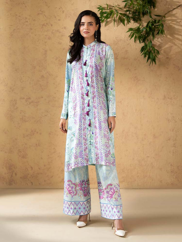 SANAZ 2-Piece Unstitched Digital Printed Lawn Suit